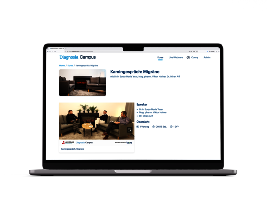 Laptop mit Bildansicht