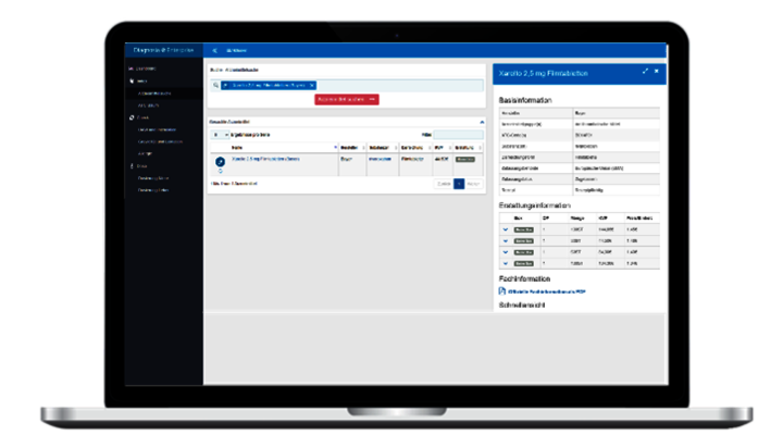 Abbildung eines Laptops mit Screen