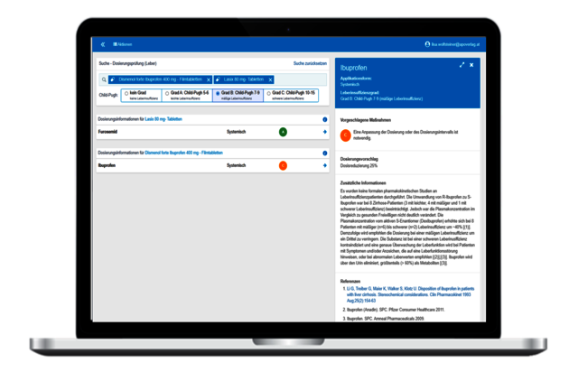 Abbildung eines Laptops mit Screen