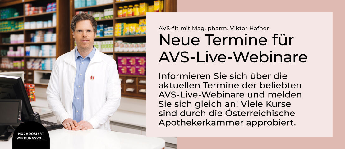 AVS-Live-Webinare - Termine im Herbst 2023 - Entdecken Sie die neuen Termine für die AVS-Live-Webinare mit spannenden neuen Themen rund um die AVS Software.