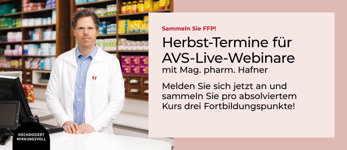 AVS Webinare Herbst/Winter 2025