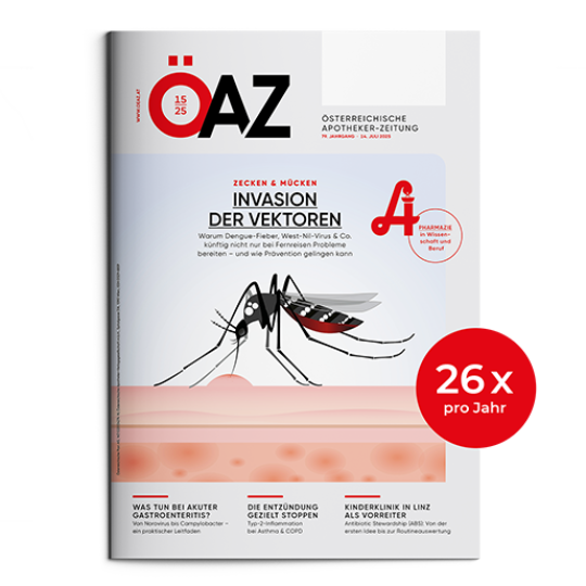ÖAZ 2025 ÖAZ 2025 - ÖAZ Magazin für Apotheker