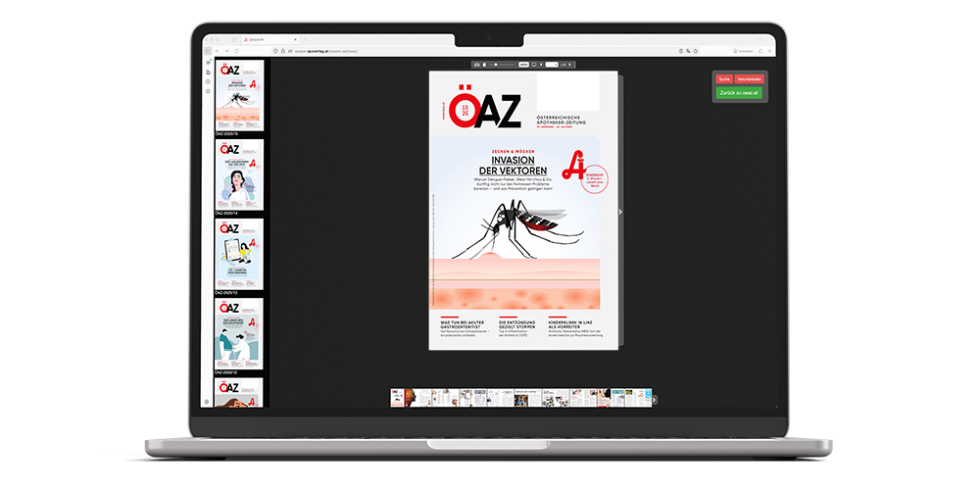 Mockup e-Paper ÖAZ Mockup e-Paper ÖAZ - ÖAZ e-Paper Archiv