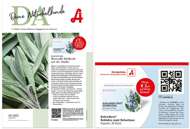 Coupons Web 0822 Coupons Web 0822 - Coupons in der "Deine Apotheke" im August 2022