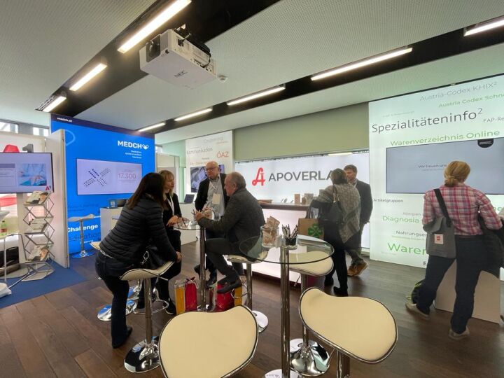 APOVERLAG Messestand APOVERLAG Messestand