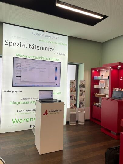 APOVERLAG Pharmainfo Stand APOVERLAG Pharmainfo Stand